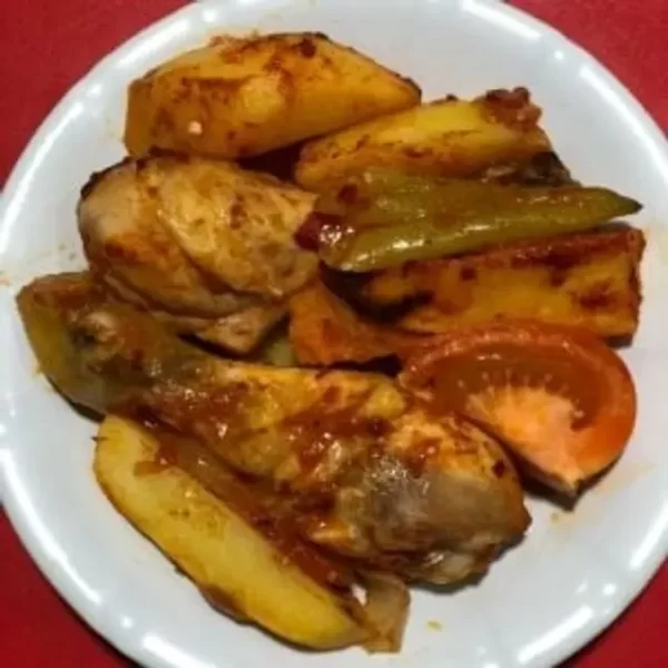 Fırında Soslu Tavuk Baget